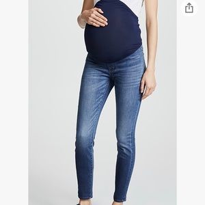Madewell Women's Maternity Over-The-Belly Skinny Jeans